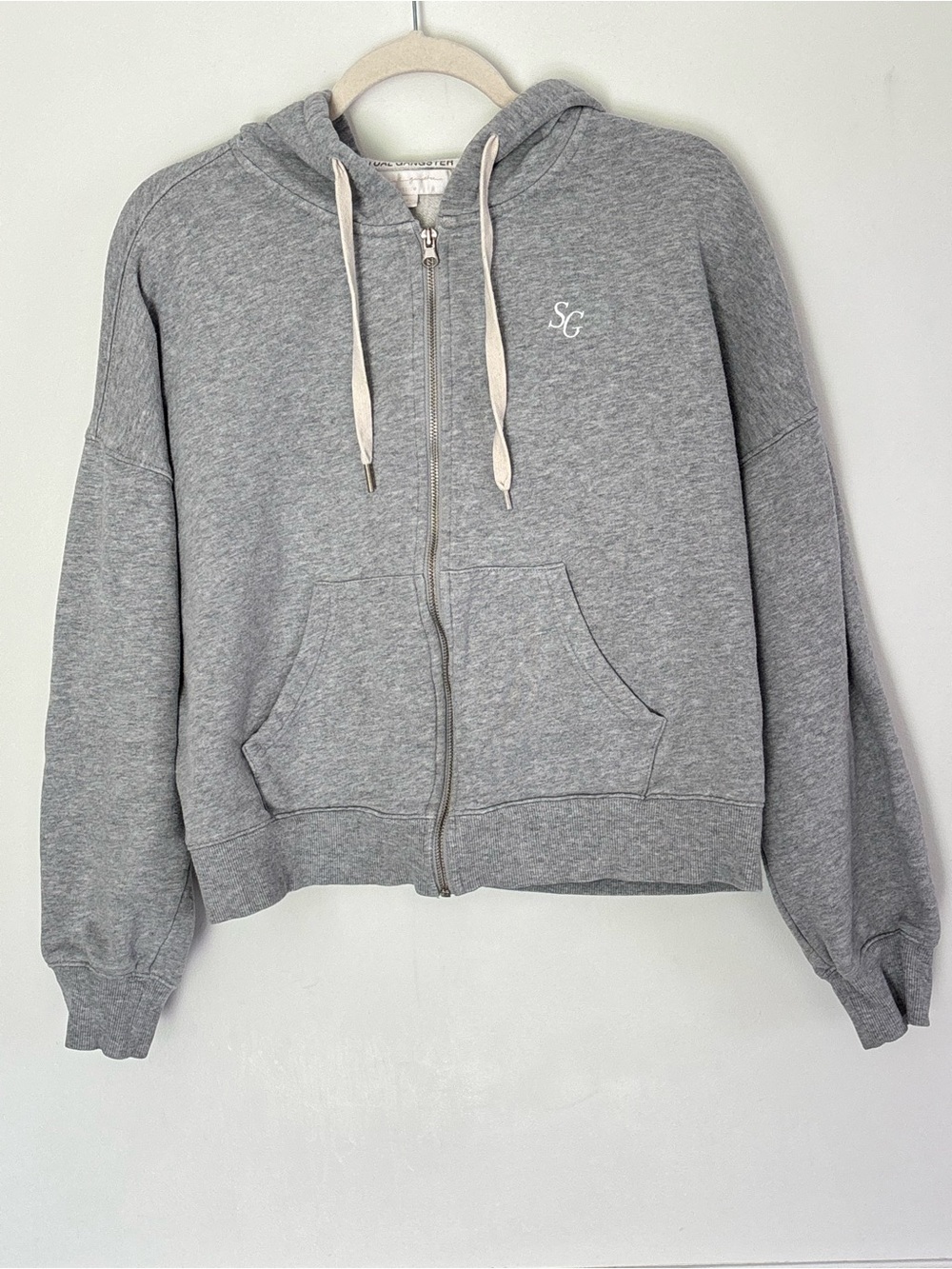 Spiritual Gangster Eternal Optimist Zip Hoodie Jacket Medium Oversized S42
